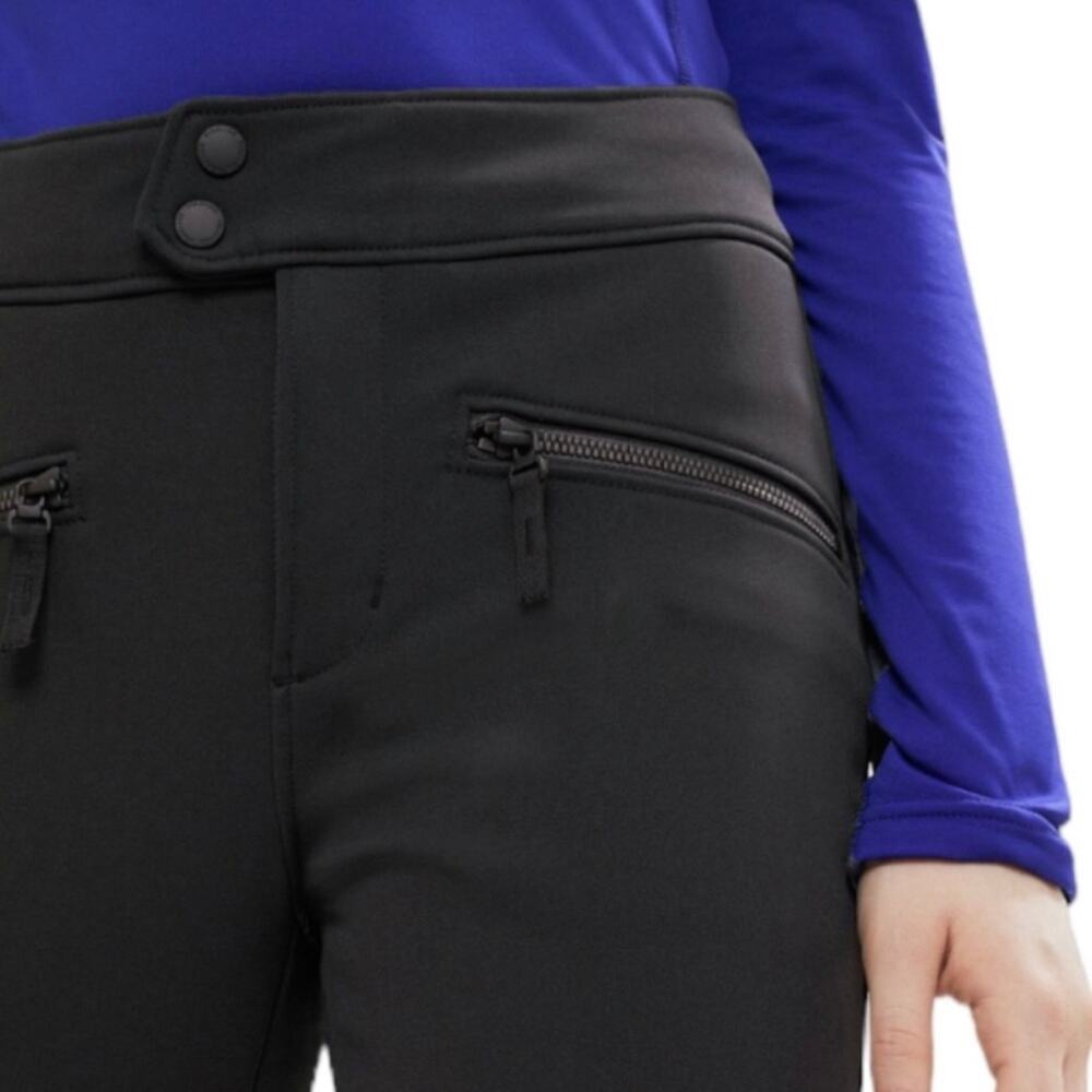 Bogner Fire + Ice Ila Black Softshell Fleece Lined Ski Pants 12 L - Picture 3 of 12